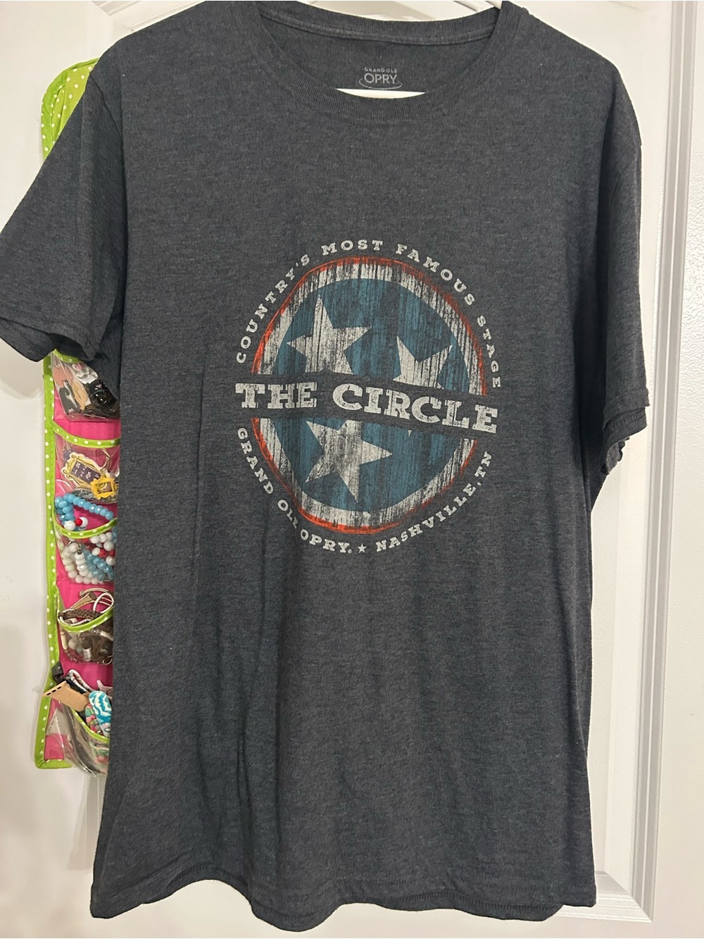 The Circle - Grand Ole Opry Charcoal Graphic T‑Shirt